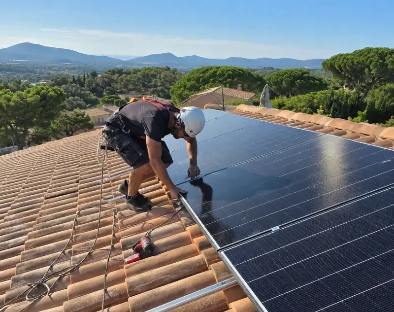 Installateur panneaux solaires Aimargues — pose photovoltaïque sur toiture
